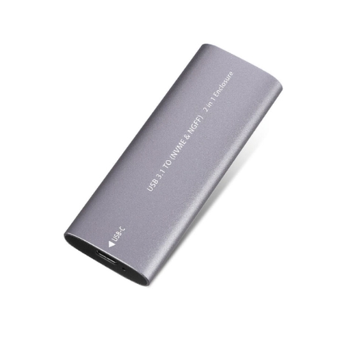 RACK DISQUE DUR M.2 NVMe AND M.2 NGFF USB 3.1 TYPE C